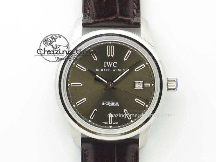 MIROTIME 0306 GoodFit Big Pilot Real PR IW500912 ZF Best Edition Black Dial On Black Leather Strap A 7287